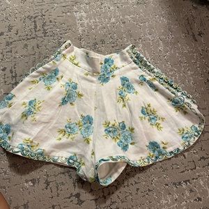 Zimmerman flare floral short
